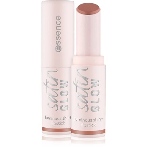 Essence satin GLOW kremasta &amp;scaron;minka s satenastim zaključkom odtenek 01 Whole Latte Love 3.5 g Slike