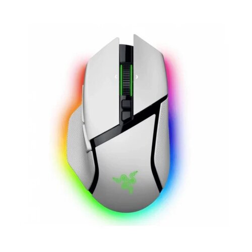 Razer Basilisk V3 Pro 35K - Ergonomic Wireless Gaming Mouse - White Edition Cene