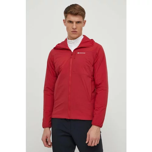 Montane Športna jakna Fireball rdeča barva, MFBHO16