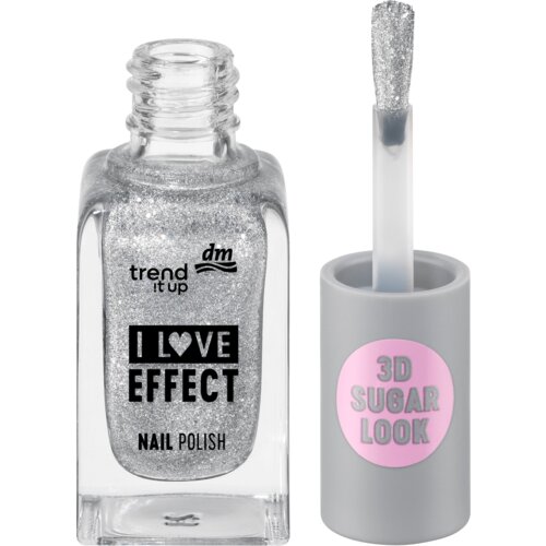 trend !t up i love effect lak za nokte - 010 silver glitter 8 ml Cene