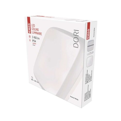  LED svetilo nadometno DORI, kvadratno, 24,5W, IP54, nevtralno bela Cene