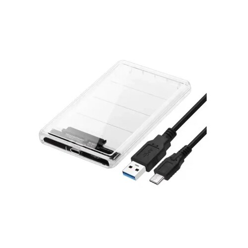 Linkom HDD Rack 2.5 SATA USB Tip C 3.0 Transparentni Cene
