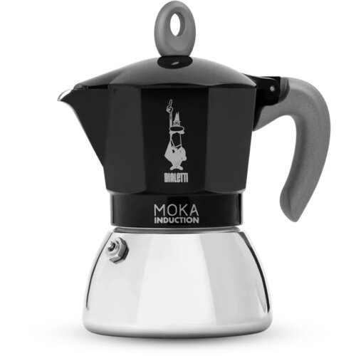 Bialetti Moka Induction Nera 4 Cup - Moka Pot Lonče Cene