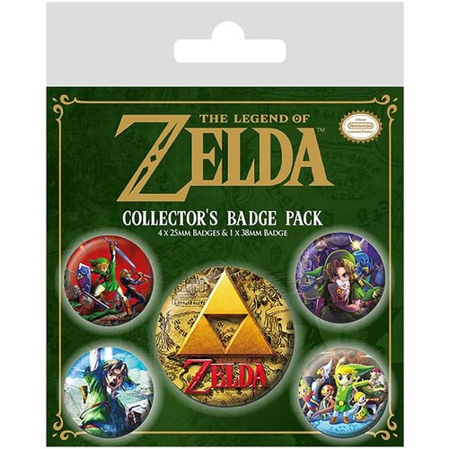 Pyramid bedževi The Legend Of Zelda - Badge Pack Cene