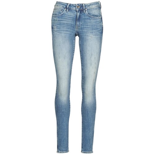 G-star Raw Jeans skinny MIDGE ZIP MID SKINNY WMN Modra Cene