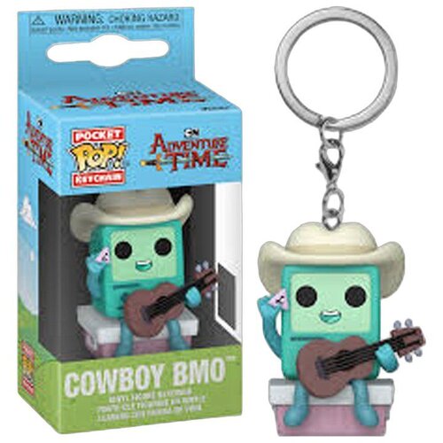 Funko Privezak POP! Adventure Time S4 Cowboy BMO with Guitar Slike