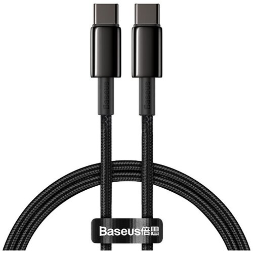 Baseus Tungsten kabel USB-C na USB-C 1m - črn Cene
