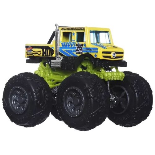 Hot Wheels Po&amp;scaron;asti Tovornjaki: Unimog avtomobilček, 1:64 Slike
