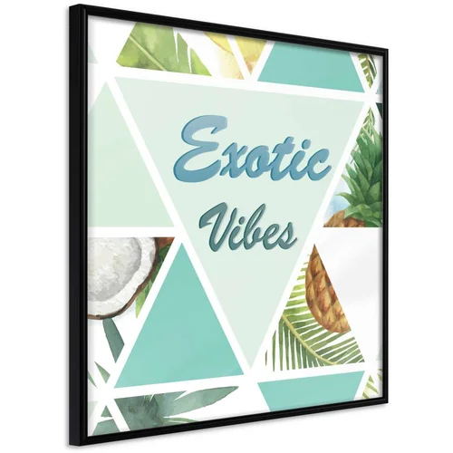  Poster - Tropical Mosaic (Square) 50x50