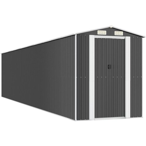 vidaXL Vrtna lopa antracitna 192x938x223 cm pocinkano jeklo, (20761439) Cene