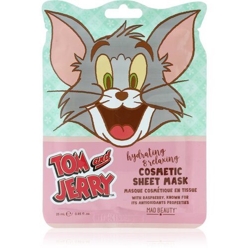 Mad Beauty Tom & Jerry Sheet Mask - Tom hidratantna sheet maska s hijaluronskom kiselinom 1 kom Cijene