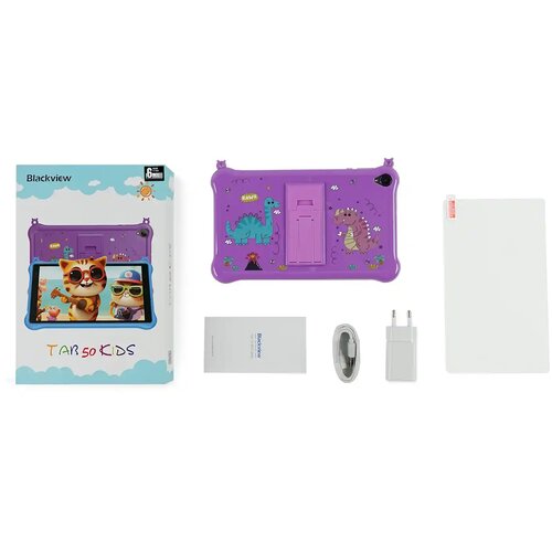 Blackview tablet 8 tab 50 kids 800x1280 hd IPS/3GB/64GB/Android 13/ljubičasti Slike