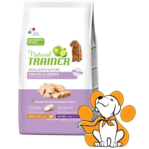 Natural trainer dog Small&Toy Adult, Dry-Cured Ham 2kg, Suva Hrana Sa Šunkom Cene