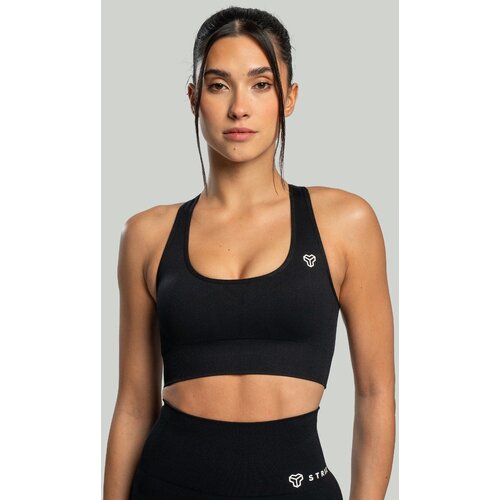 STRIX Sportski grudnjak Seamless Black Slike