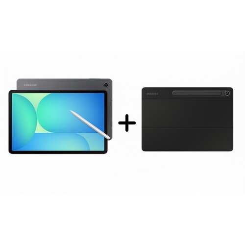 Samsung tablični računalnik Galaxy Tab S10 FE, 6+128GB, WiFi, siva SM-X620NZAREUE-1 + mapa s tipkovnico Cene