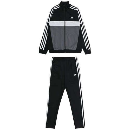 Adidas komplet trenerka za dečake U 3S Tiberio TS, Crna Slike