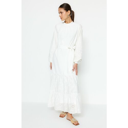 Trendyol Dress - White - A-line Slike