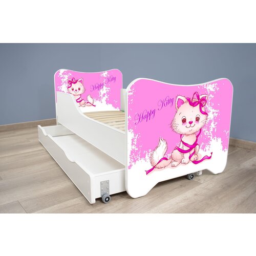  Dečiji Krevet za devojčice 160X80Cm Happy Kitty + Fioka Happy Kitty Cene