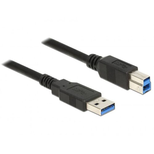 Delock USB kabel USB 3.2 gen. 1 (USB 3.0) USB-A vtič\, USB-B vtič 1.00 m črna pozlačeni konektorji 85066, (20416374) Cene