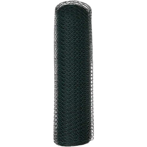 VidaXL Heksagonalna Ograda Zelena Metal 10000 x 0.07 x 60 cm Čvrsta Slike
