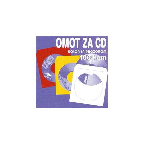  Omot za CD/DVD papirni KOLOR 100 kom WB Cijene