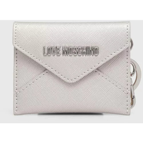 Love Moschino Novčanik za žene, boja: srebrna