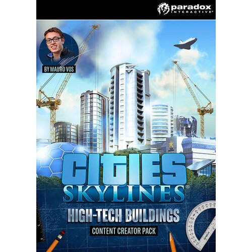 Steam Cities: Skylines - Content Creator Pack: High-Tech Buildings (DLC) Key EUROPE Cene