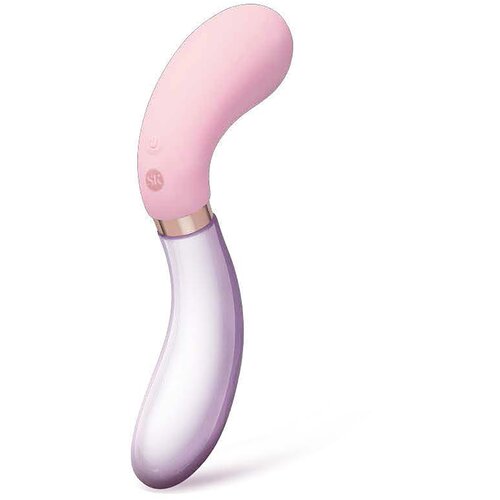 Secret Kisses Glass S Shape Vibe Pink Slike