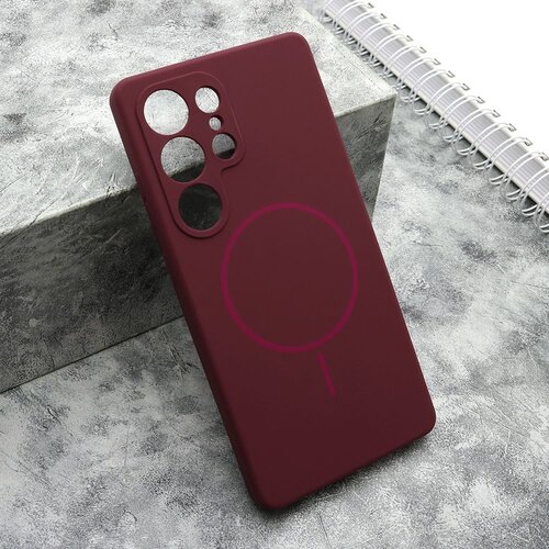  Maska FLEX MagSafe za Samsung S938B Galaxy S25 Ultra 5G/ bordo Cene