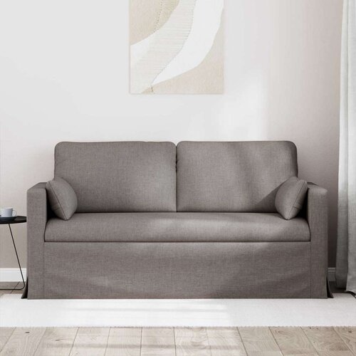 SOFA Sivo-smeđa 159 x 78 x 80 cm Metal Slike