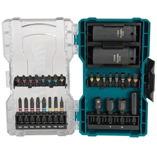 Makita 30-delni set 25,50 in 75mm vijačnih nastavkov E-07060