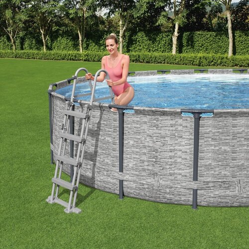 Bestway Flowclear varnostna lestev s 4 stopnicami 122 cm Cene