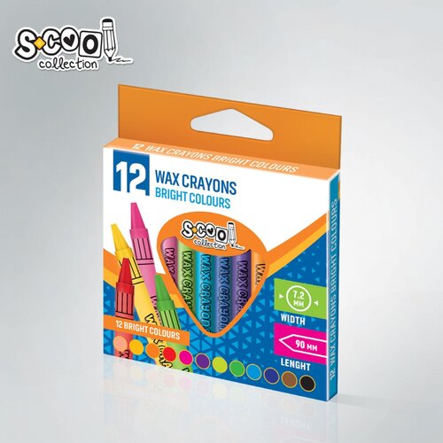 Scool Voštane bojice SC016/ set 1/12 Cene