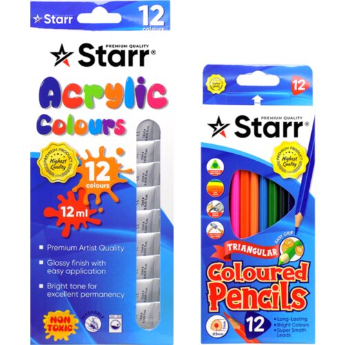 Starr i set - tempere 12ml, drvene boje ( 76227 ) Slike