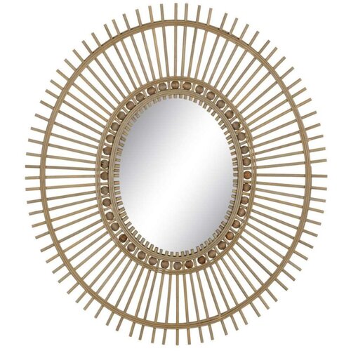  Zidno ogledalo 67 x 3 x 77 cm Prirodno Bambus Cijene