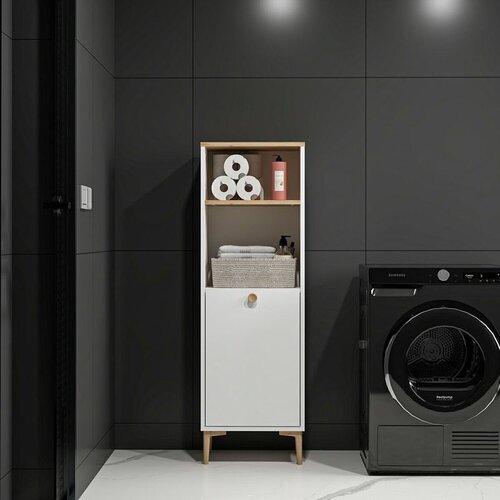 Hanah home vi&scaron;enamenski ormarić Viona 20511, 45 cm, Derin Sepet / beli Cene