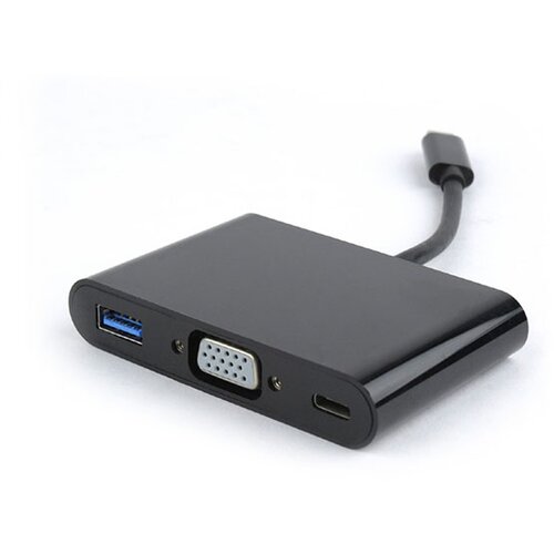 Cablexpert Adapter USB-C 3-in-1, TF, VGA, USB 3.0, (20442713) Cene