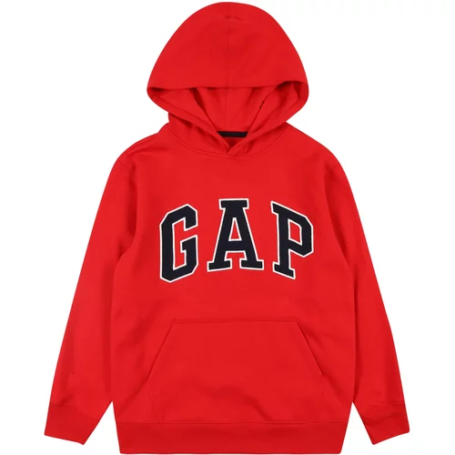 GAP Sweater majica 'CAMPUS' kobalt plava / crvena / bijela