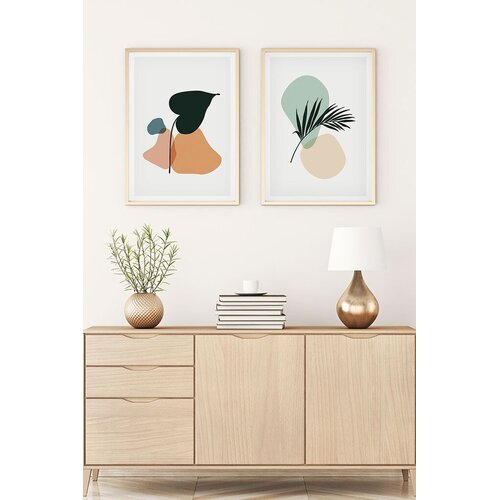 Wallity Uramljena slika Huhu123, 50x70 cm , 2 dijela Cijene