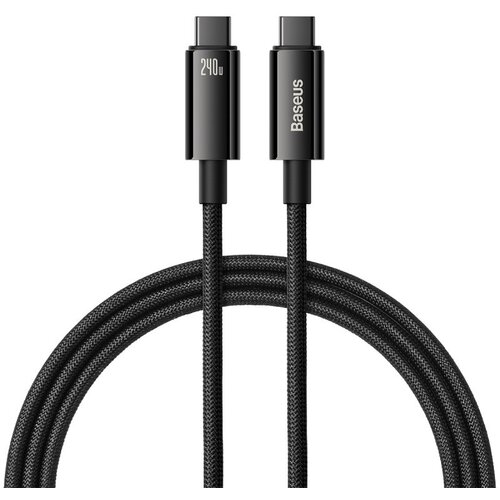 Baseus usb kabal tungsten pd usb-c na usb-c 1m 240W crni Slike