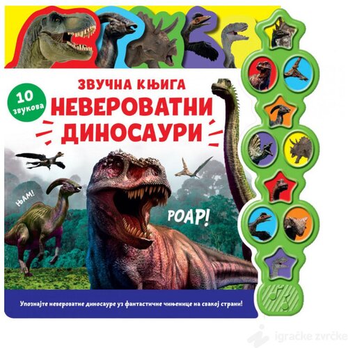 VULKAN I VULAKNČIĆ Knjige Zvučna knjiga: Neverovatni dinosauri Cene