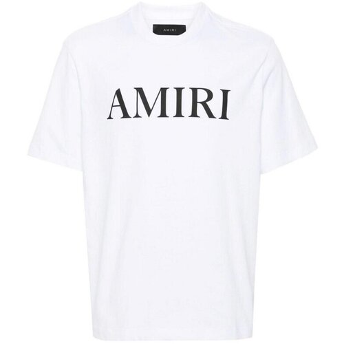 Amiri Majice s kratkimi rokavi CORE LOGO TEE AMJYTE1073 001 WHITE Bela Cene