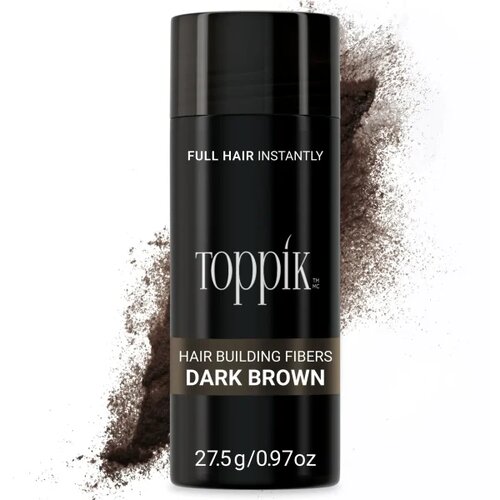 Toppik Keratinska vlakna, 27.5g, Tamno smedja Slike
