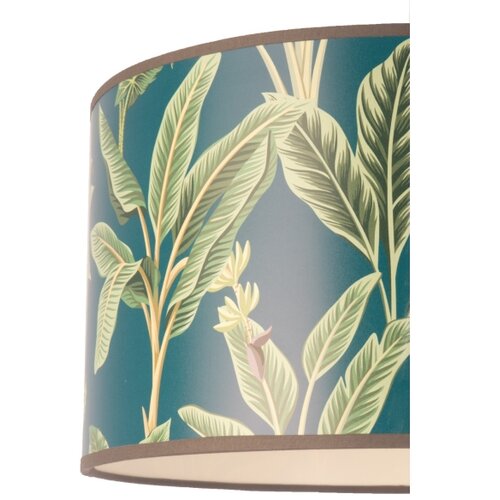  Duolla - Luster na sajli GOLD LEAVES 1xE27/15W/230V prečnik 40 cm Slike