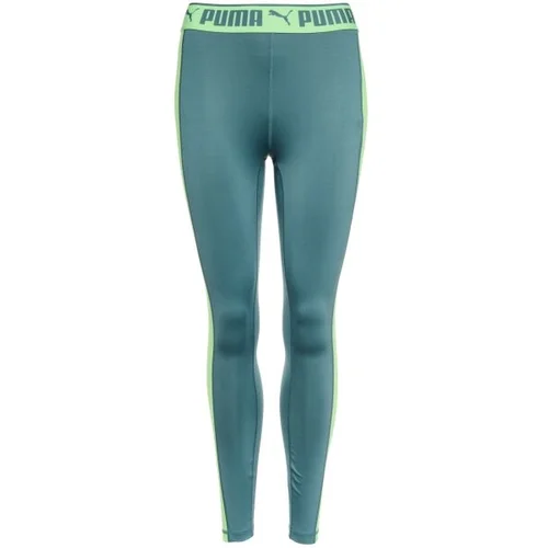 Puma TRAIN STRONG HIGH WAIST FULL TIGHT Ženske tajice, svjetlo plava, veličina