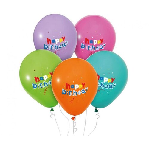  Baloni Happy Birthday 5 kos &amp;ndash; baloni za rojstni dan Slike