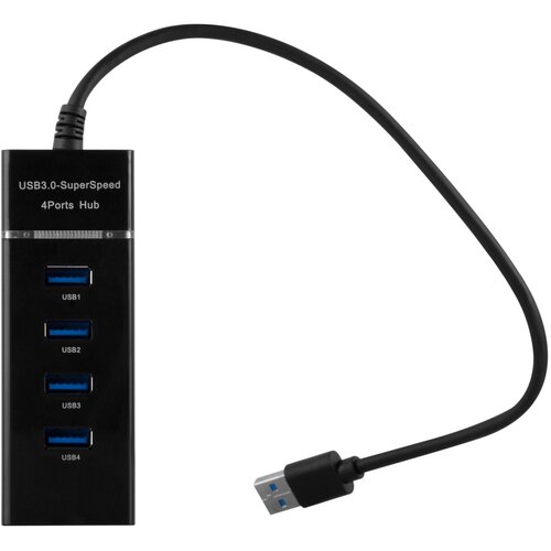 Cadorabo 4-vtičnica USB 3.0 z več vmesniki USB Hub Plug & Play z vtičem USB, vtičnico in napajalnikom za naprave s polnilnimi vrati USB - povezava vme, (20548676) Cene