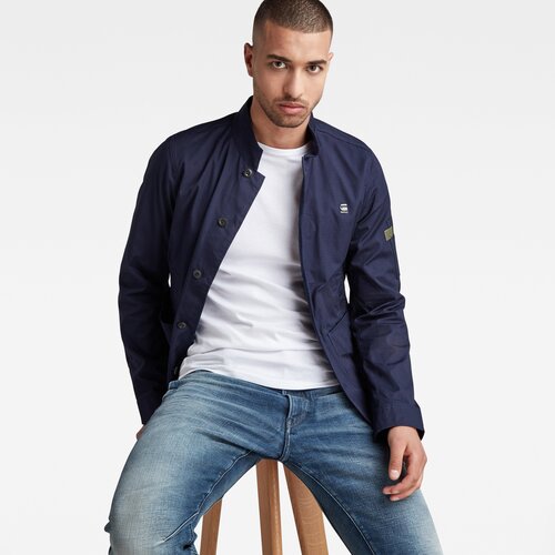 G-star Jacket - Worker ripstop utility indoor jacket dark blue Slike