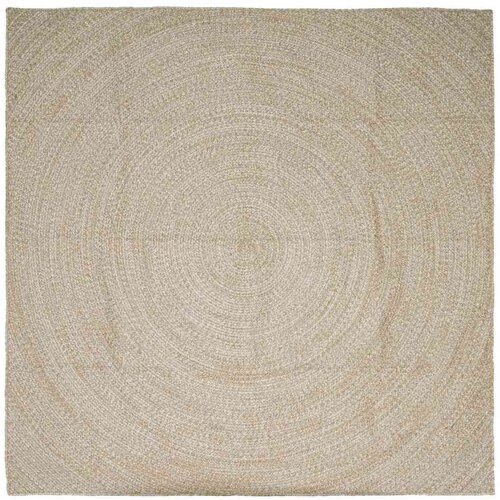  Tepih Prirodna i bijela 240 x 240 cm Juta Slike