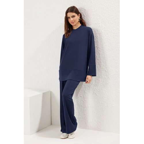 Trendyol Modest Ženski komplet Tctss25En00005, Tamnoplavi Slike
